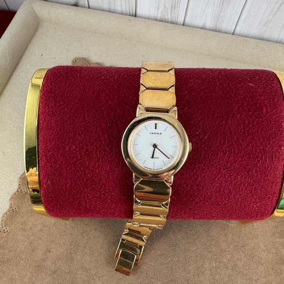 Vintage Lassale by Seiko Dress Watch very Thin 5.2MM Luxury Watch - Picture 5 of 9